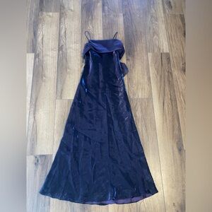 Betsy and Adam women’s purple Sleeveless Evening Gown Y2K style size 8p